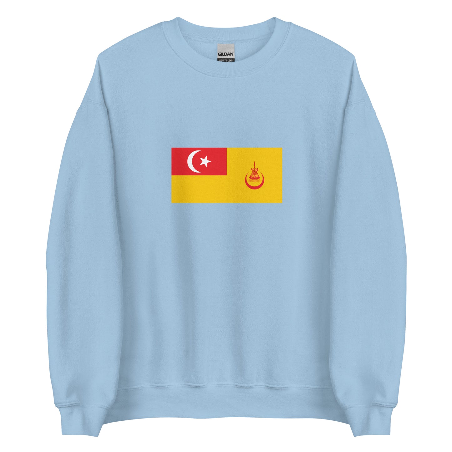 Malaysia - Sultanate of Selangor (1859-1965) | Historical Malaysian Flag Interactive Sweatshirt