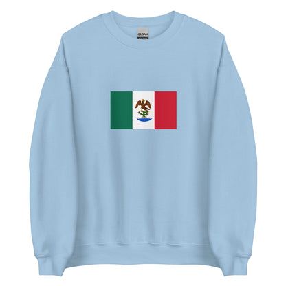 Mexico - First Mexican Empire (1821-1823) | Historical Mexican Flag Interactive Sweatshirt