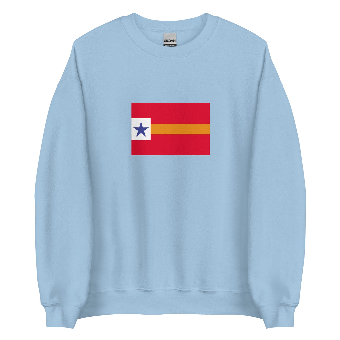 Mexico - Republic of Baja California (1853-1854) | Historical Mexican Flag Interactive Sweatshirt