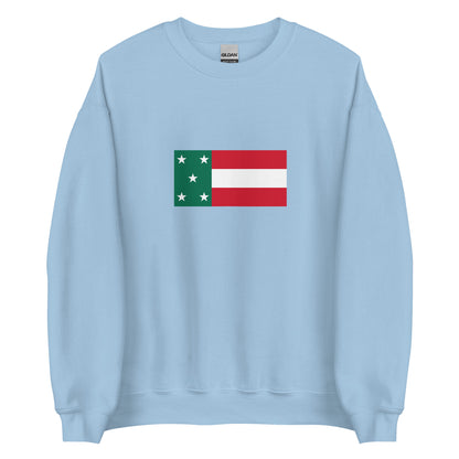 Mexico - Republic of Yucatan (1841-1848) | Historical Mexican Flag Interactive Sweatshirt