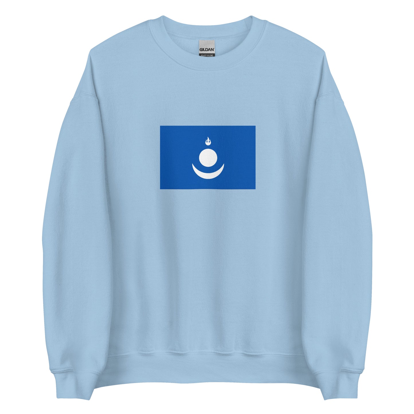 Mongolia - Mongol Empire (1206-1368) | Historical Mongolian Flag Interactive Sweatshirt