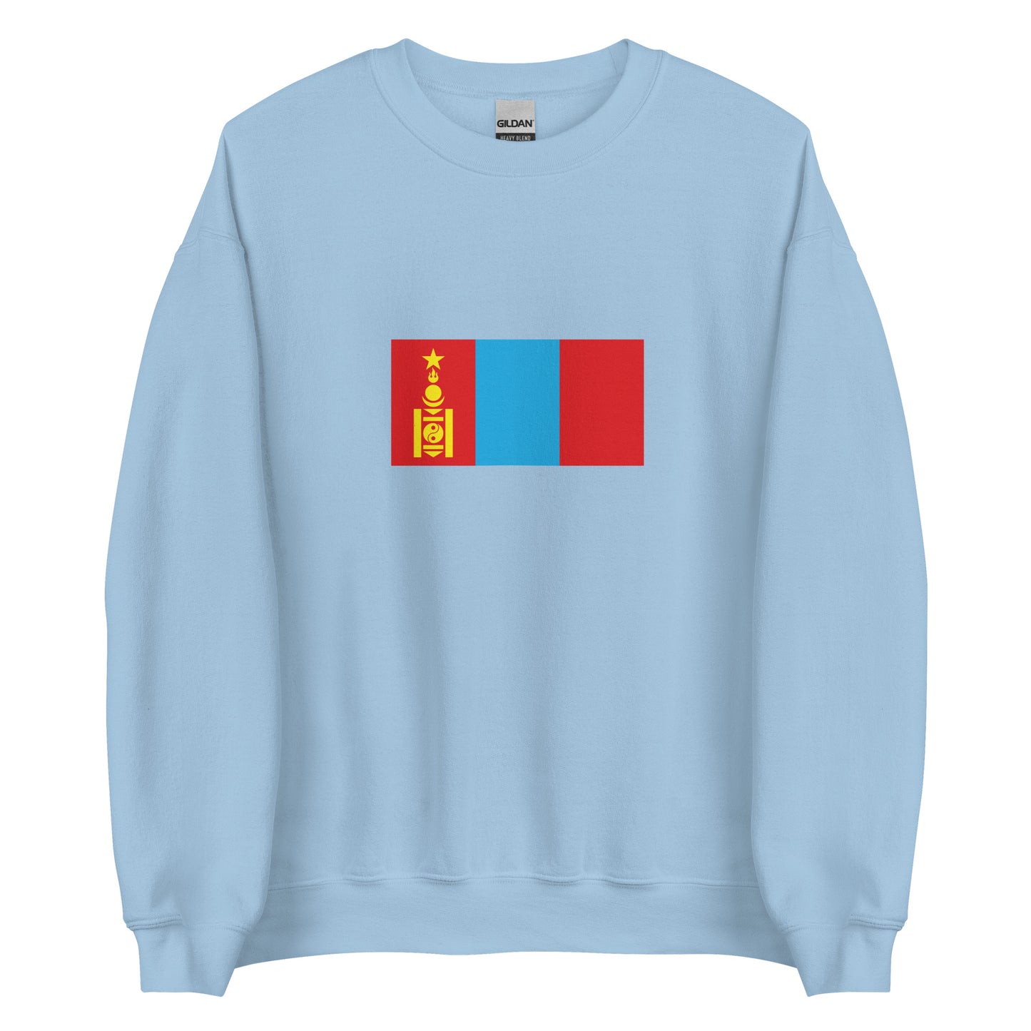 Mongolia - Mongolian People's Republic (1945-1992) | Historical Mongolian Flag Interactive Sweatshirt