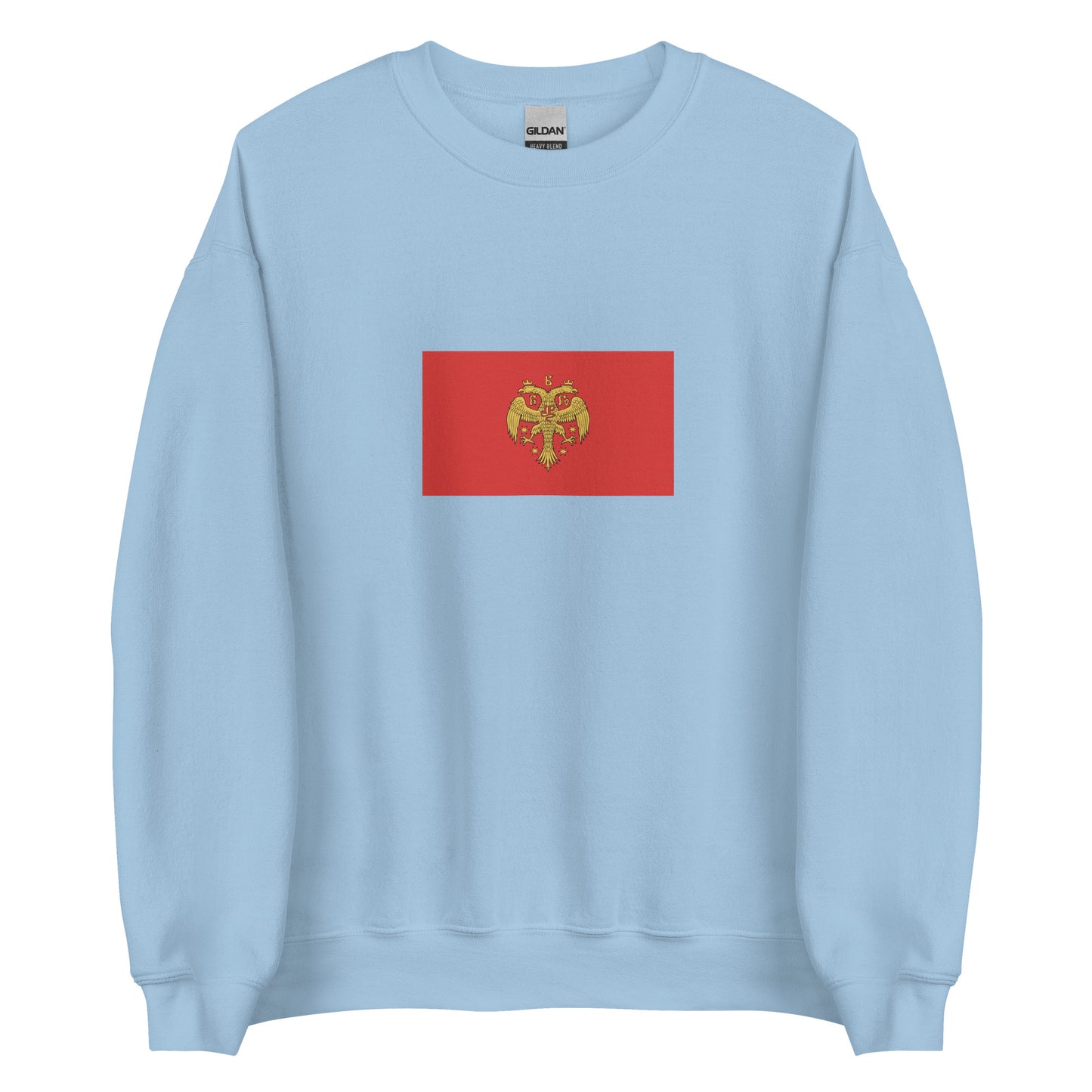 Montenegro - State of Zeta (1346-1496) | Historical Montenegro Flag Interactive Sweatshirt