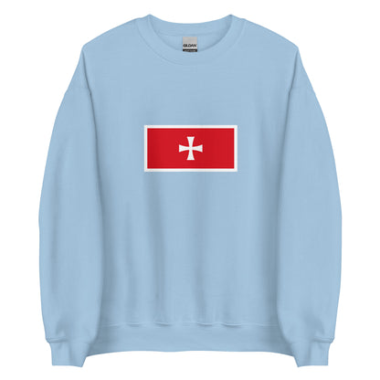 Montenegro - Prince Bishopric of Montenegro (1516-1852) | Historical Montenegro Flag Interactive Sweatshirt