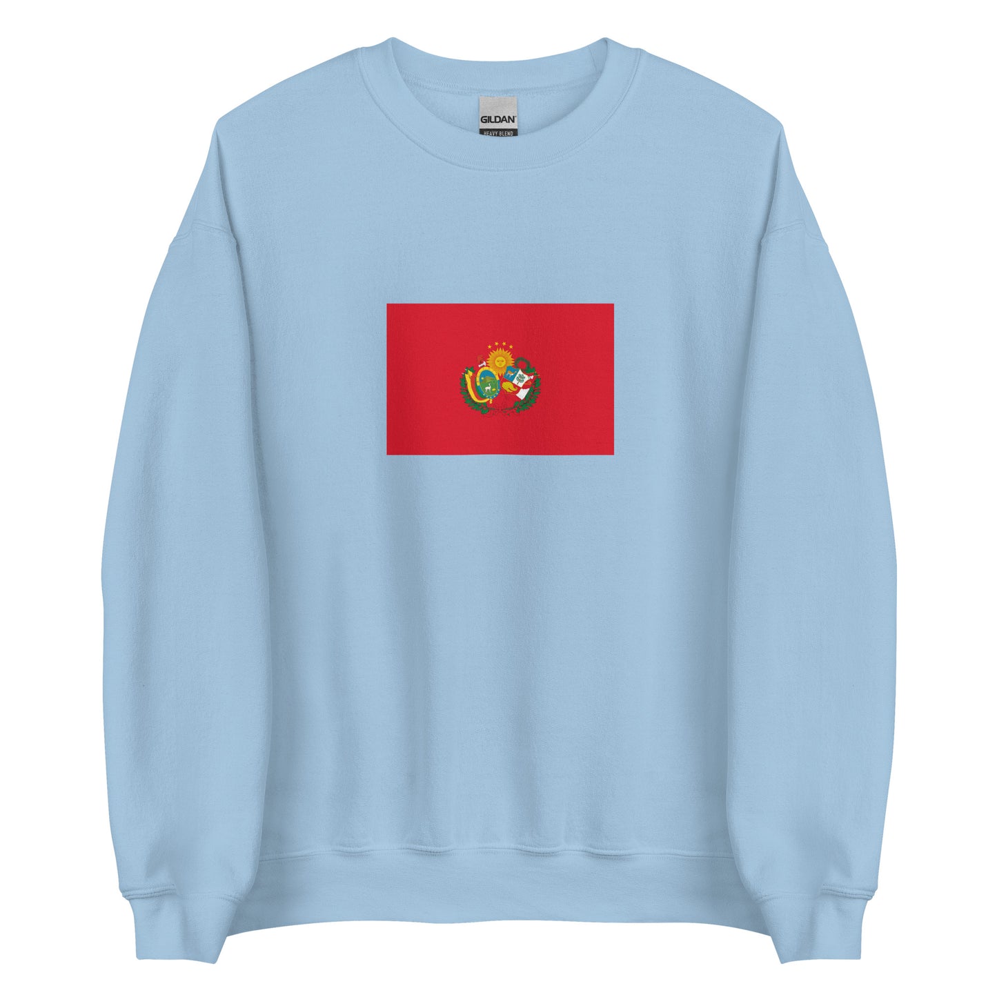 Peru - Peru-Bolivian Confederation (1836 - 1839) | Historical Flag Unisex Sweatshirt