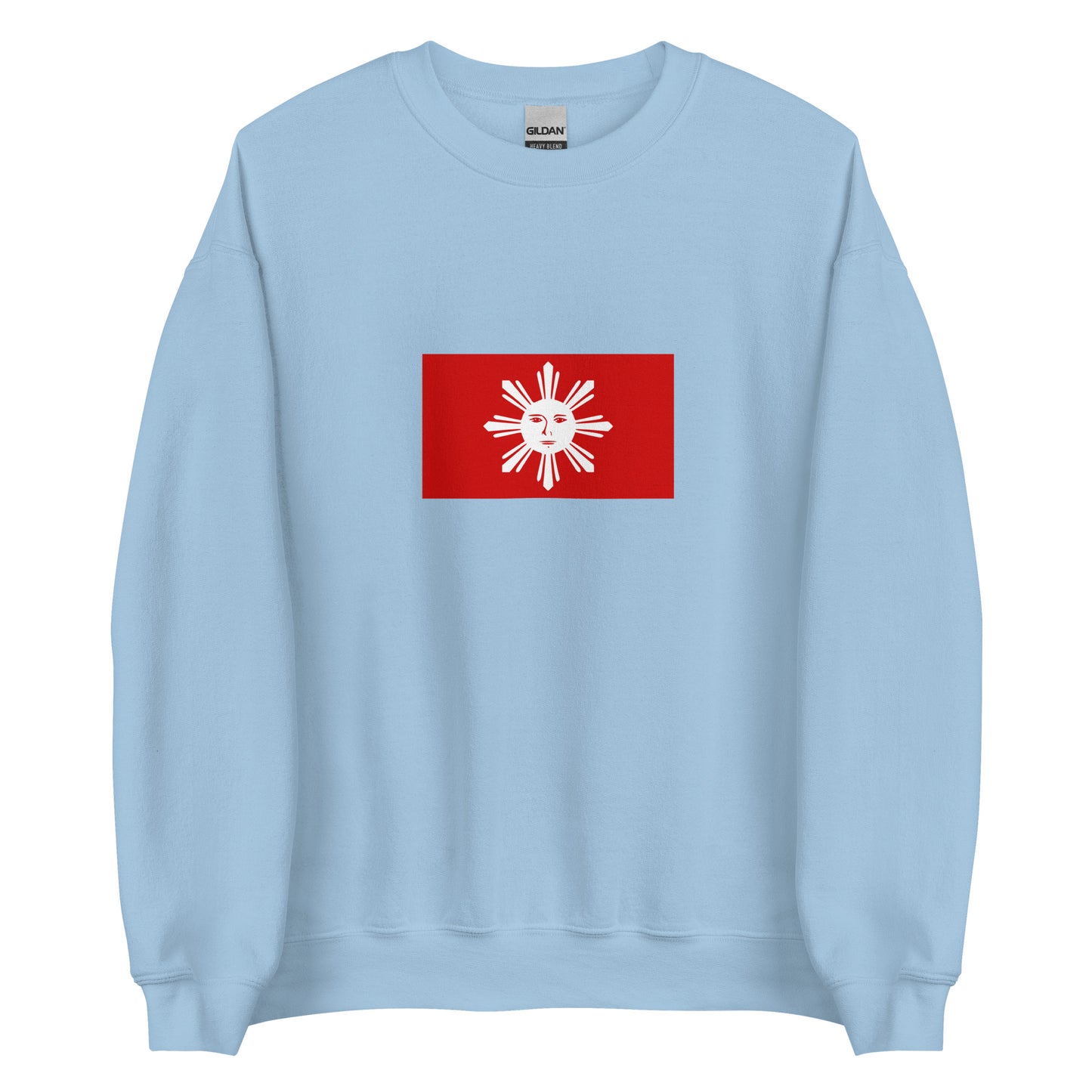 Philippines - Revolutionary Republic of the Philippines (1898-1899) | Historical Filipino Flag Interactive Sweatshirt