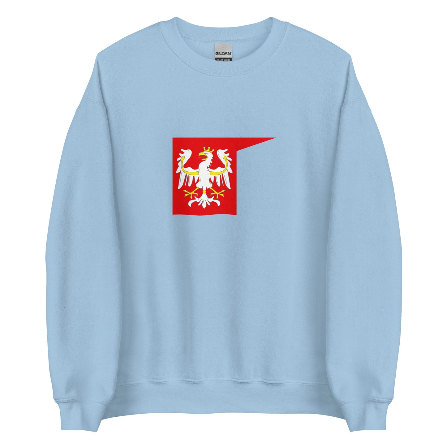 Poland - Kingdom of Poland (1025-1320) | Historical Polish Flag Interactive Sweatshirt