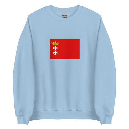 Poland - Republic of Danzig (1807-1814) | Historical Polish Flag Interactive Sweatshirt