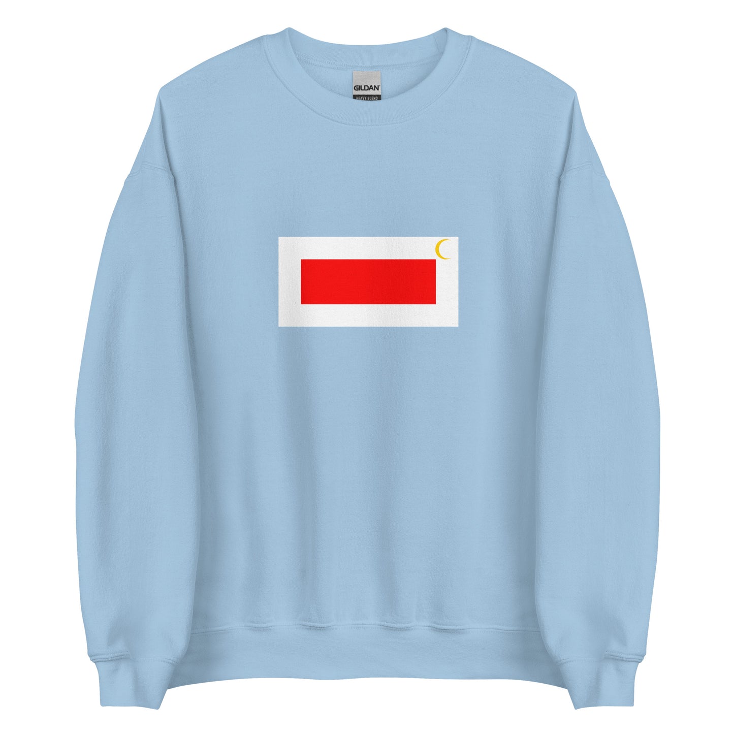 Qatar - Ottoman Qatar (1871-1913) | Historical Qatari Flag Interactive Sweatshirt