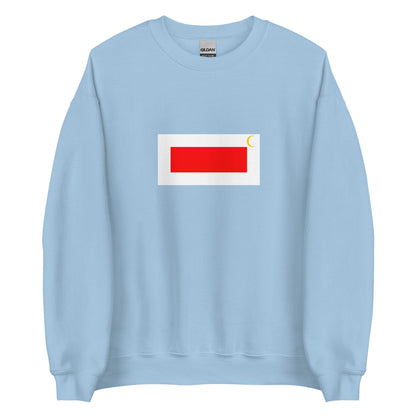 Qatar - Ottoman Qatar (1871-1913) | Historical Qatari Flag Interactive Sweatshirt