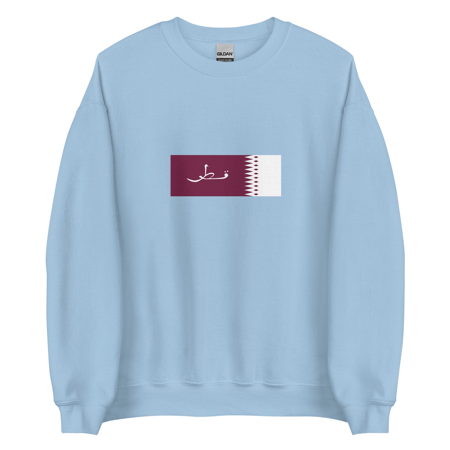 Qatar - British Qatar (1936-1949) | Historical Qatari Flag Interactive Sweatshirt