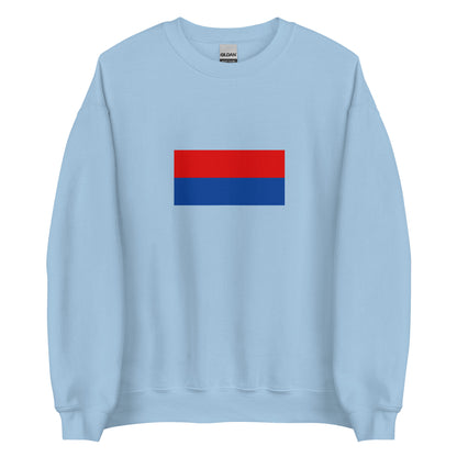 Serbia - Kingdom of Serbia (1217-1346) | Historical Serbian Flag Interactive Sweatshirt