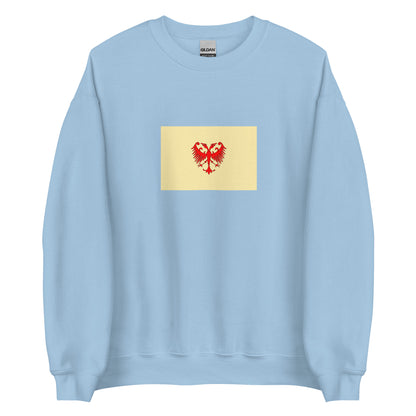 Serbia - Serbian Empire (1346-1371) | Historical Serbian Flag Interactive Sweatshirt
