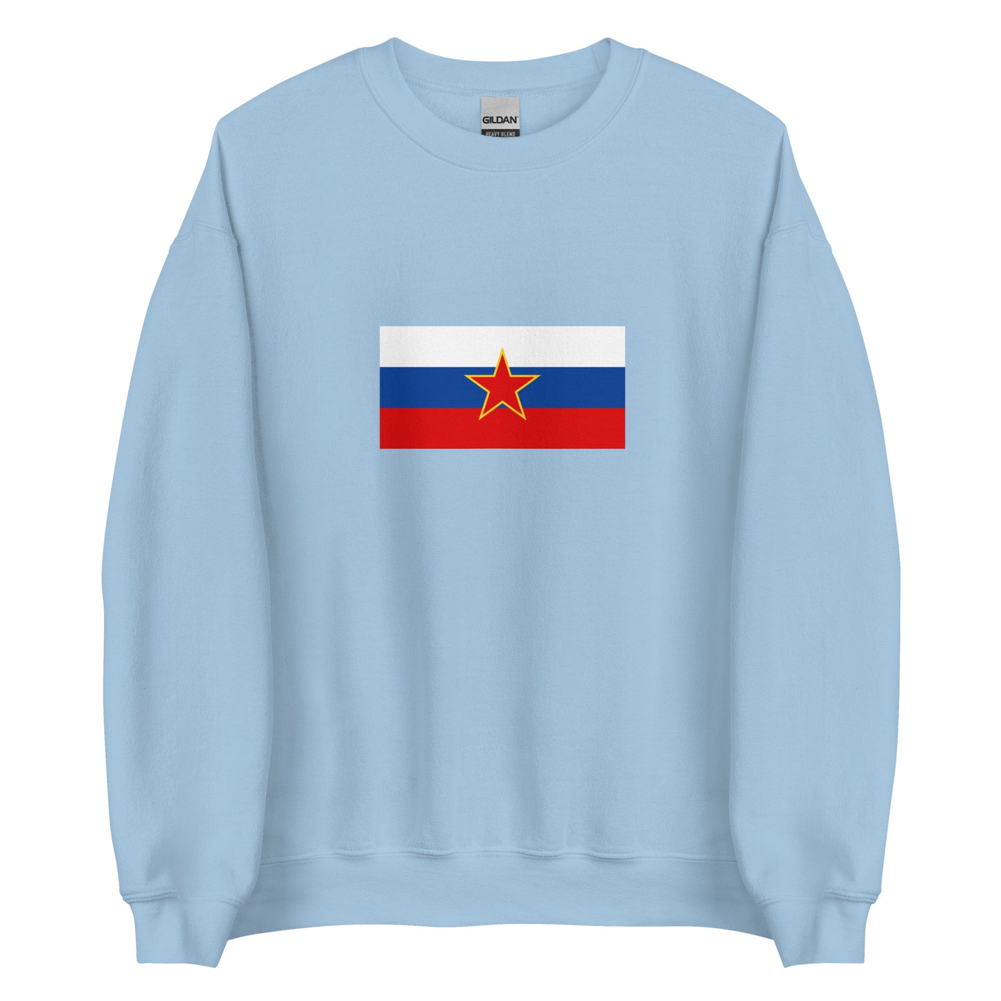 Slovenia - Socialist Republic of Slovenia (1945-1991) | Historical Slovenian Flag Interactive Sweatshirt