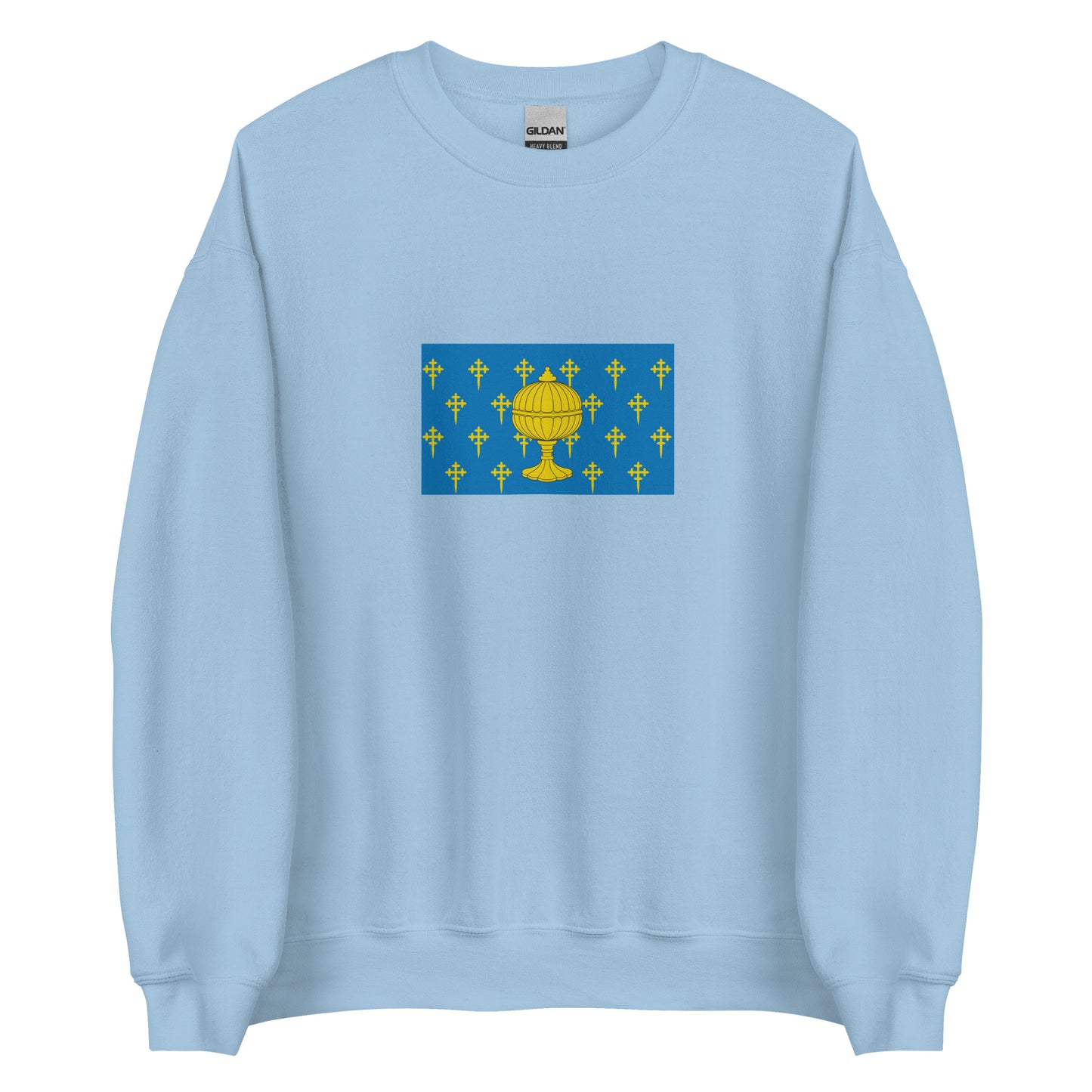 Spain - Suebic Kingdom of Galicia (409-585) | Historical Spanish Flag Interactive Sweatshirt