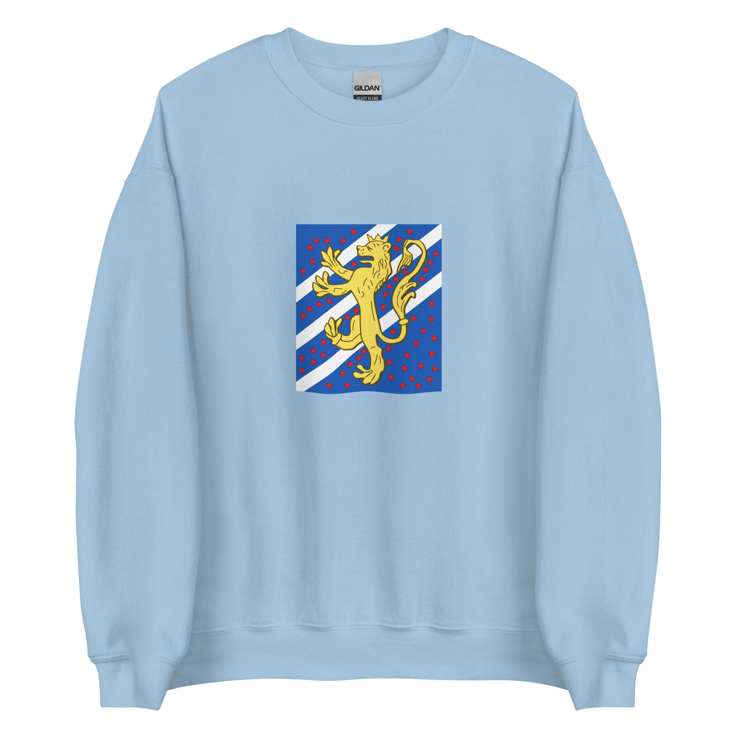 Sweden - Kingdom of Sweden (800-1397) | Historical Swedish Flag Interactive Sweatshirt