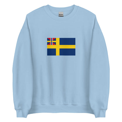 Sweden - United Kingdoms of Sweden and Norway (1814-1905) | Historical Swedish Flag Interactive Sweatshirt