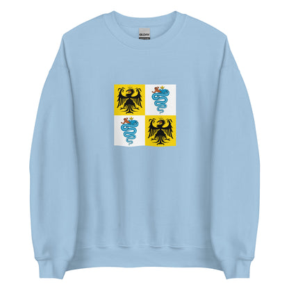Switzerland - Duchy of Milan under the Holy Roman Empire (1395-1499) | Historical Suisse Flag Interactive Sweatshirt