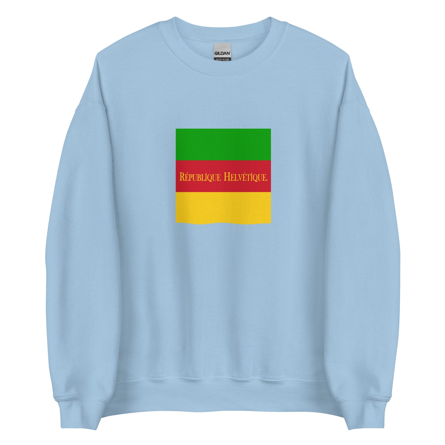 Switzerland - Helvetic Republic (1798 - 1803) | Historical Flag Unisex Sweatshirt