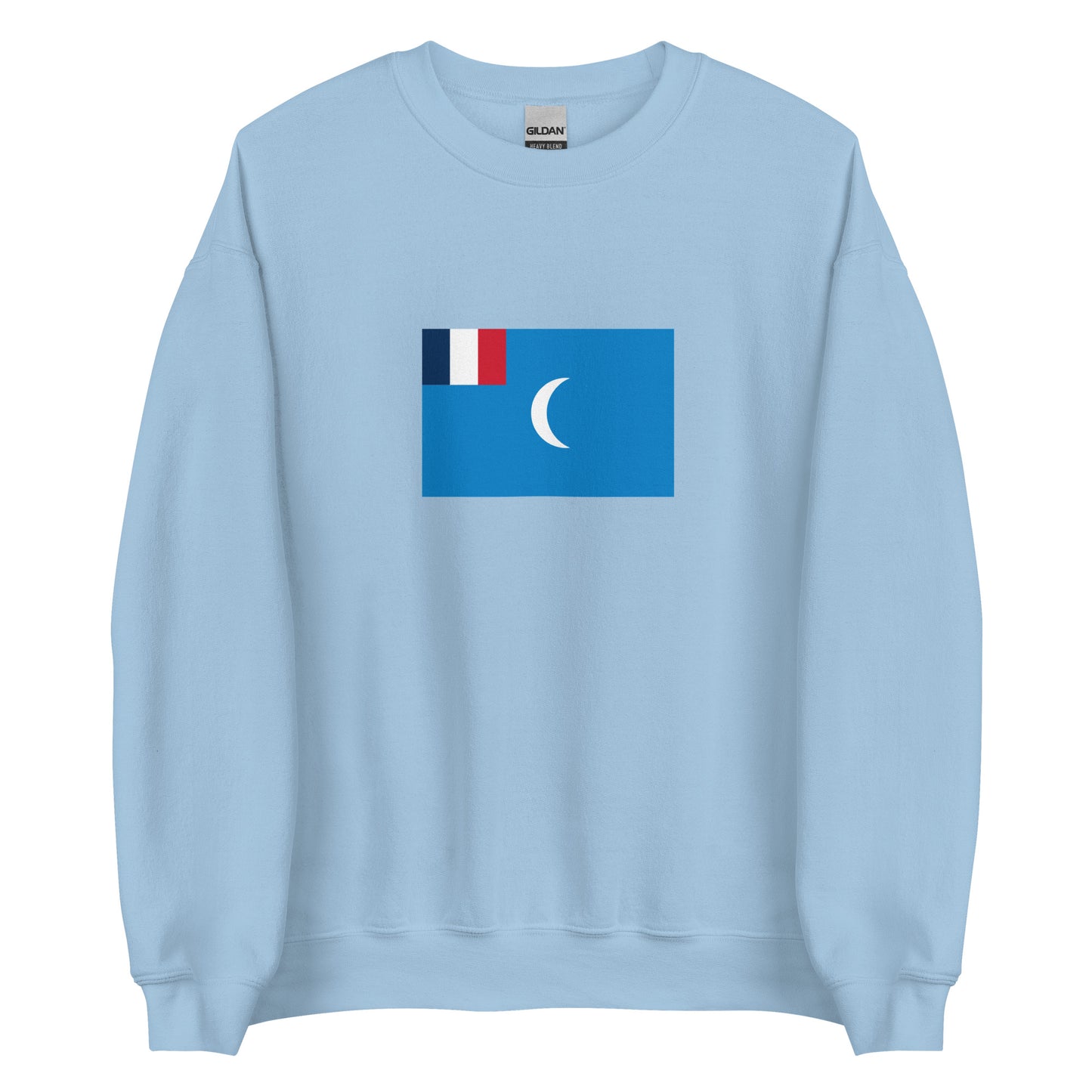 Syria - French Mandate for Syria and Lebanon (1923-1946) | Historical Syrian Flag Interactive Sweatshirt