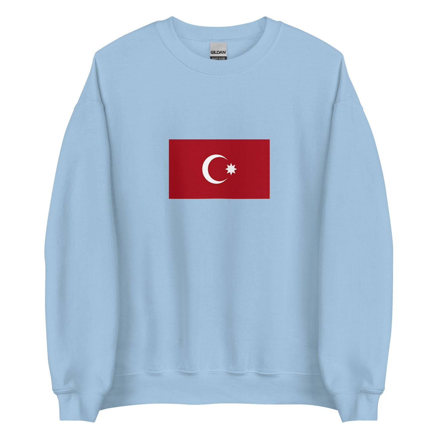 Turkey - Ottoman Empire (1914-1923) | Historical Turkish Flag Interactive Sweatshirt