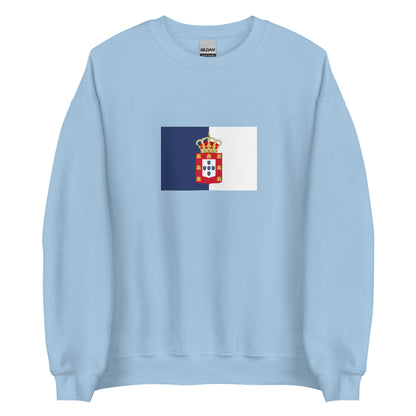 Portugal - Kingdom of Portugal (1830-1910) | Historical Portuguese Flag Interactive Sweatshirt