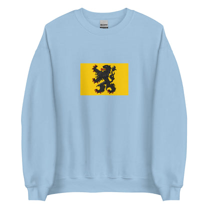 Belgium - County of Flanders (862-1797) | Historical Belgian Flag Interactive Sweatshirt