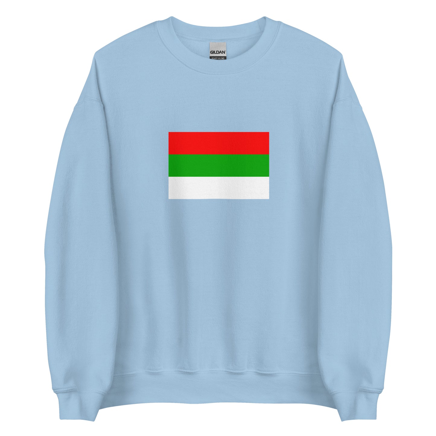 Latvia - Livonia Governorate (1795-1918) | Historical Latvian Flag Interactive Sweatshirt