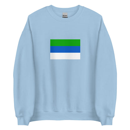 Latvia - Courland Governorate (1795-1918) | Historical Latvian Flag Interactive Sweatshirt