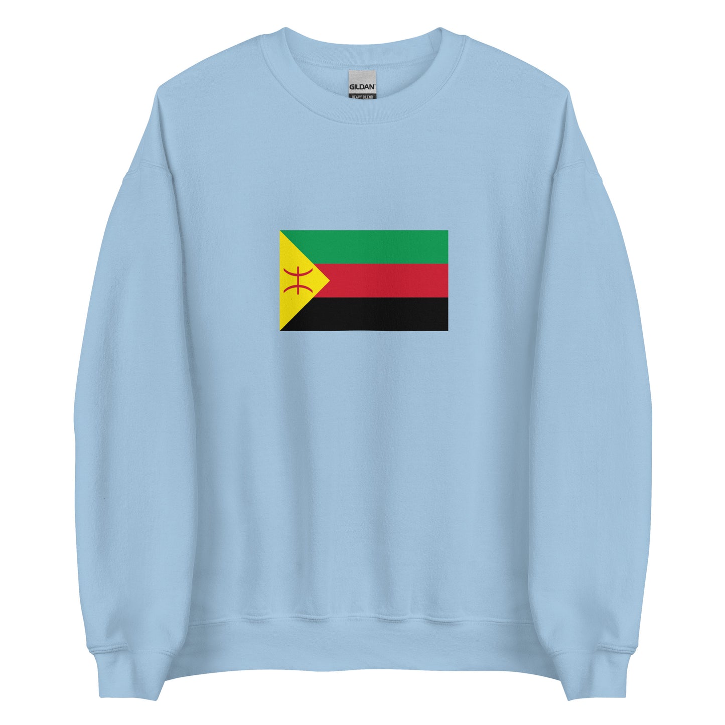 Algeria - Tuareg People | Ethnic Algerian Flag Interactive Sweatshirt