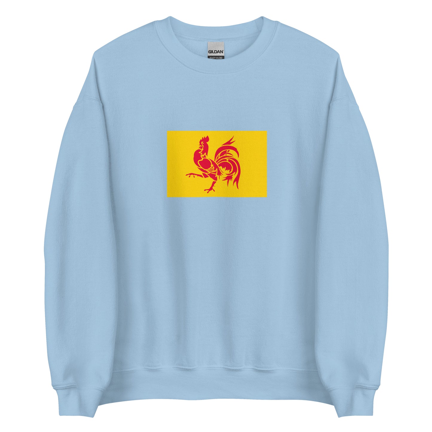 Belgium - Wallonia Walloons (French Community) | Ethnic Belgian Flag Interactive Sweatshirt