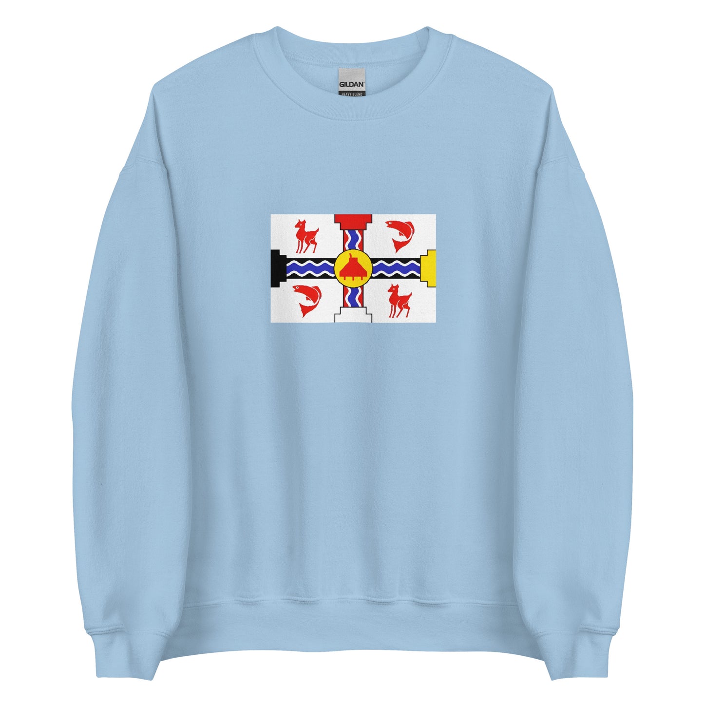 Canada - Shuswap Indigenous People | Native Canadian Flag Interactive Sweatshirt