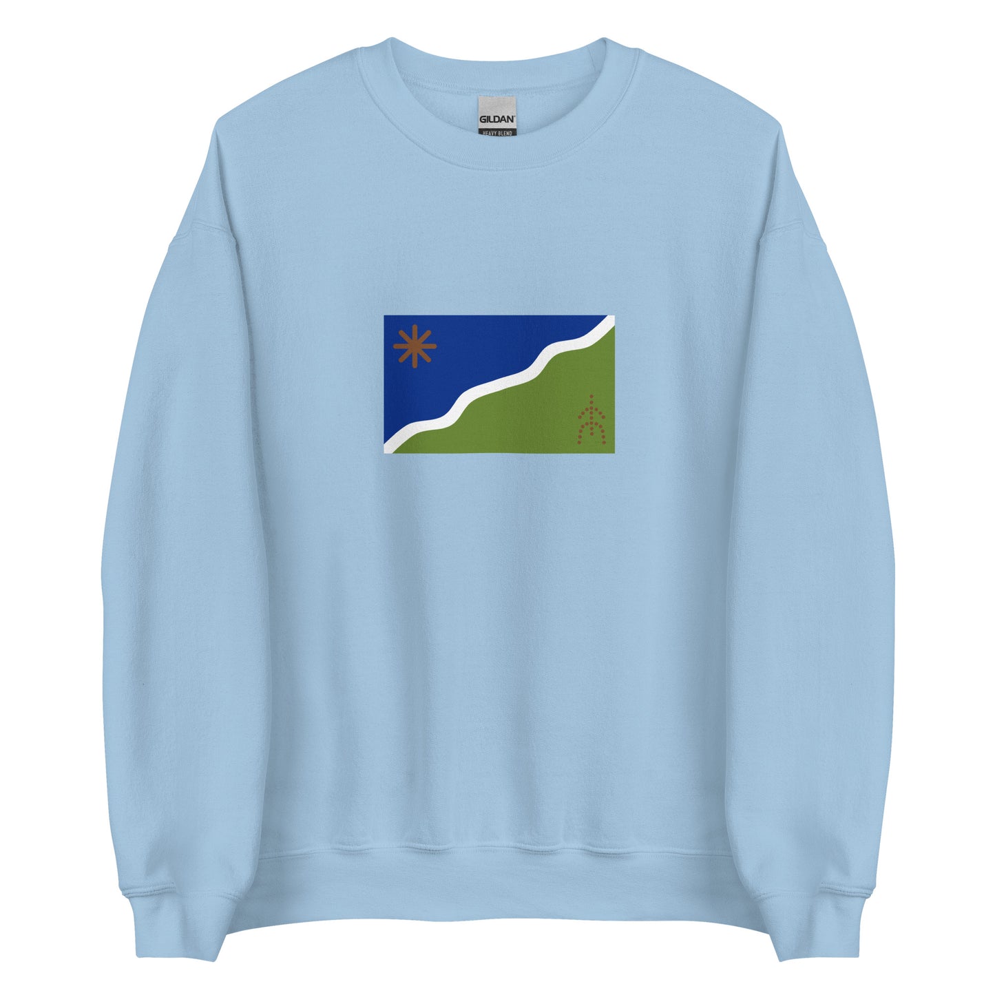 Chile - Kawesqar People | Indigenous Chilean Flag Interactive Sweatshirt