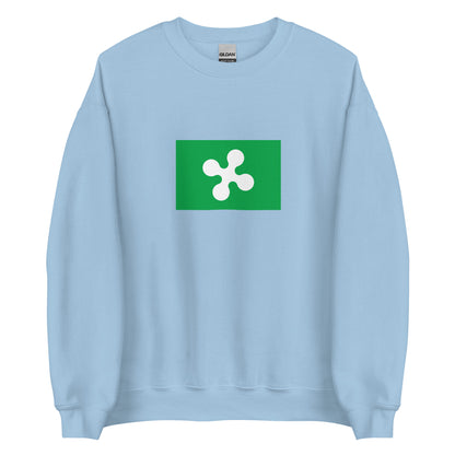 Italy - Lombards | Ethnic Italian Flag Interactive Sweatshirt
