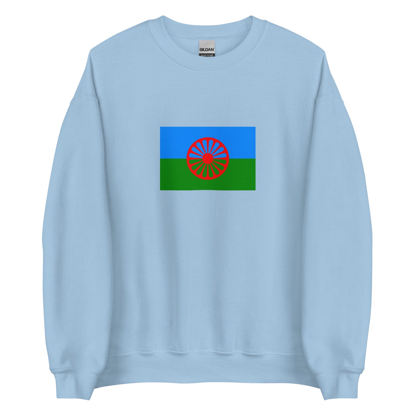 Kosovo - Romani People | Ethnic Kosovo Flag Interactive Sweatshirt