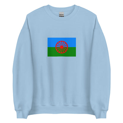 Kosovo - Romani People | Ethnic Kosovo Flag Interactive Sweatshirt