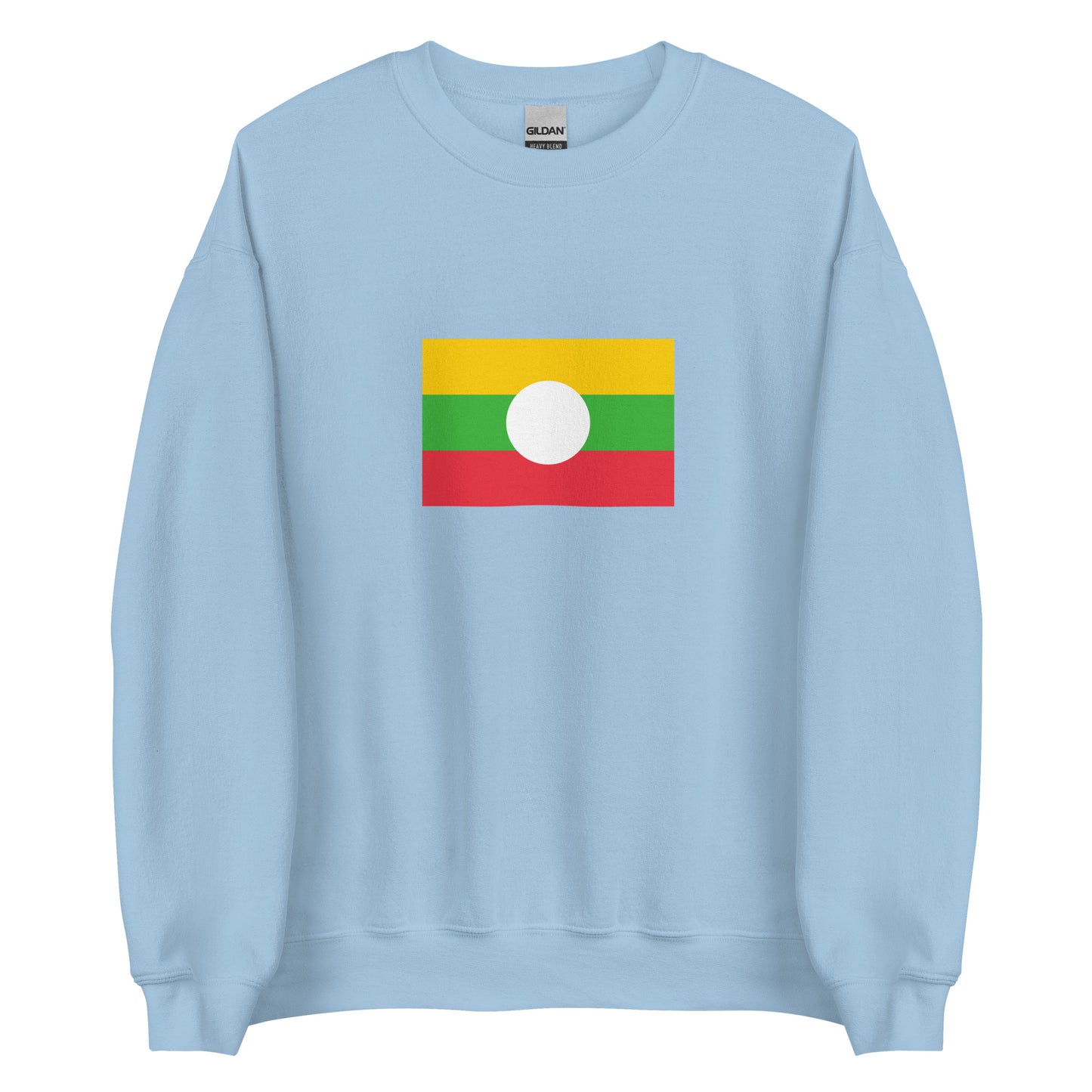 Myanmar (Burma) - Shan People | Ethnic Myanmar Flag Interactive Sweatshirt