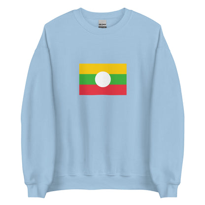 Myanmar (Burma) - Shan People | Ethnic Myanmar Flag Interactive Sweatshirt