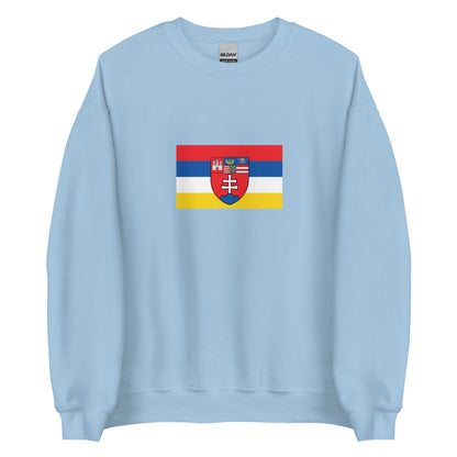 Slovakia - Carpathian Germans | Ethnic Slovakian Flag Interactive Sweatshirt