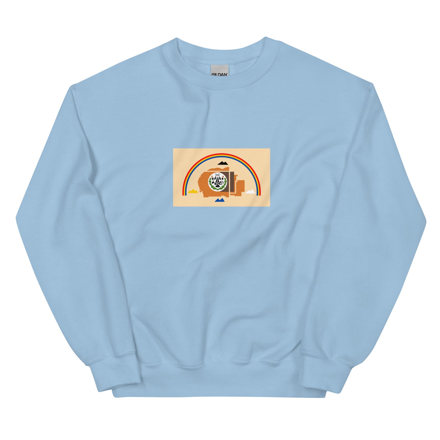 USA - Navajo people | Native American Flag Interactive Sweatshirt