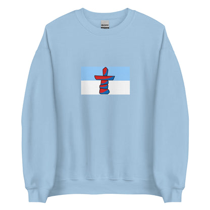 USA - Inuits | Native American Flag Interactive Sweatshirt