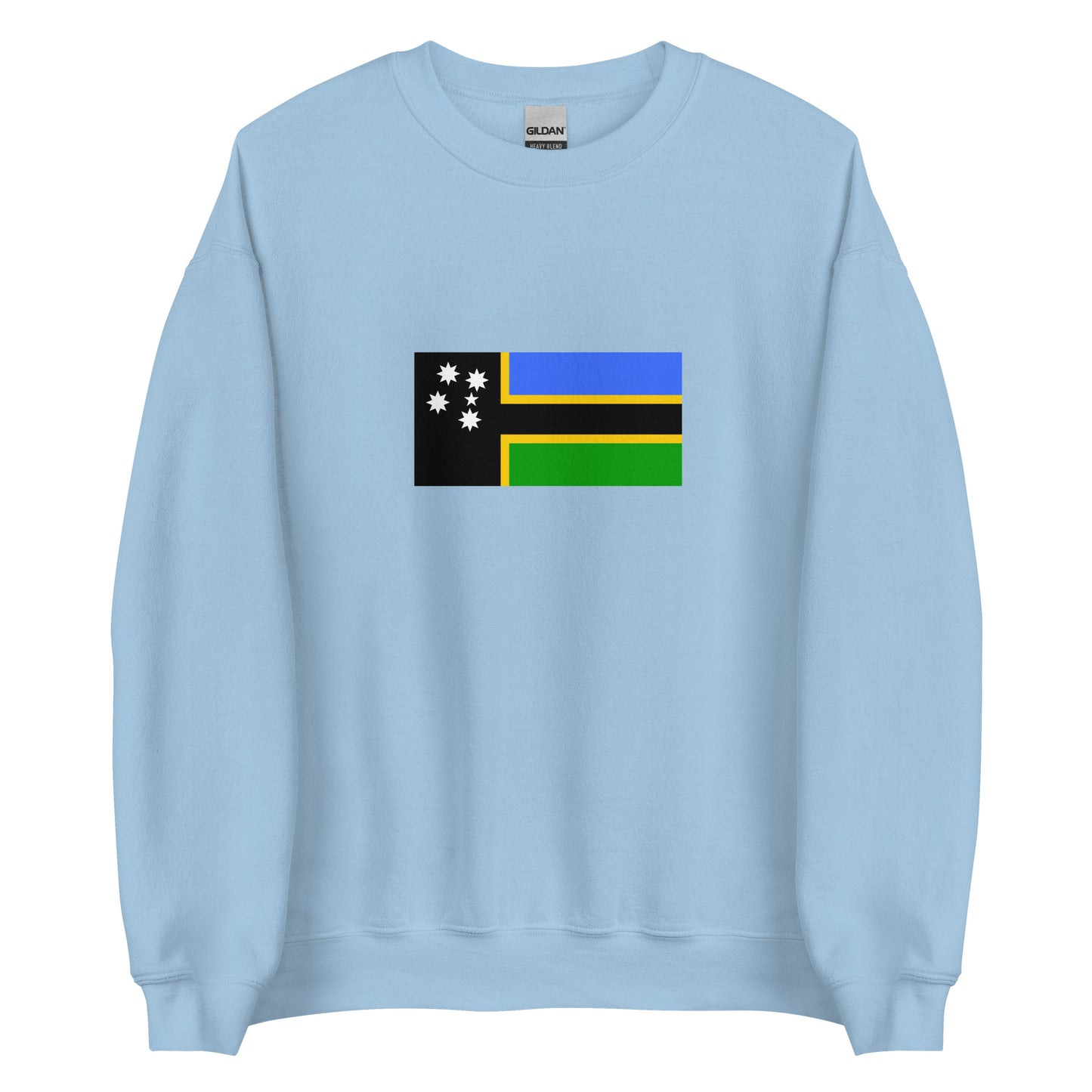 Australia - South Sea Islanders | Native Australian Flag Interactive Sweatshirt