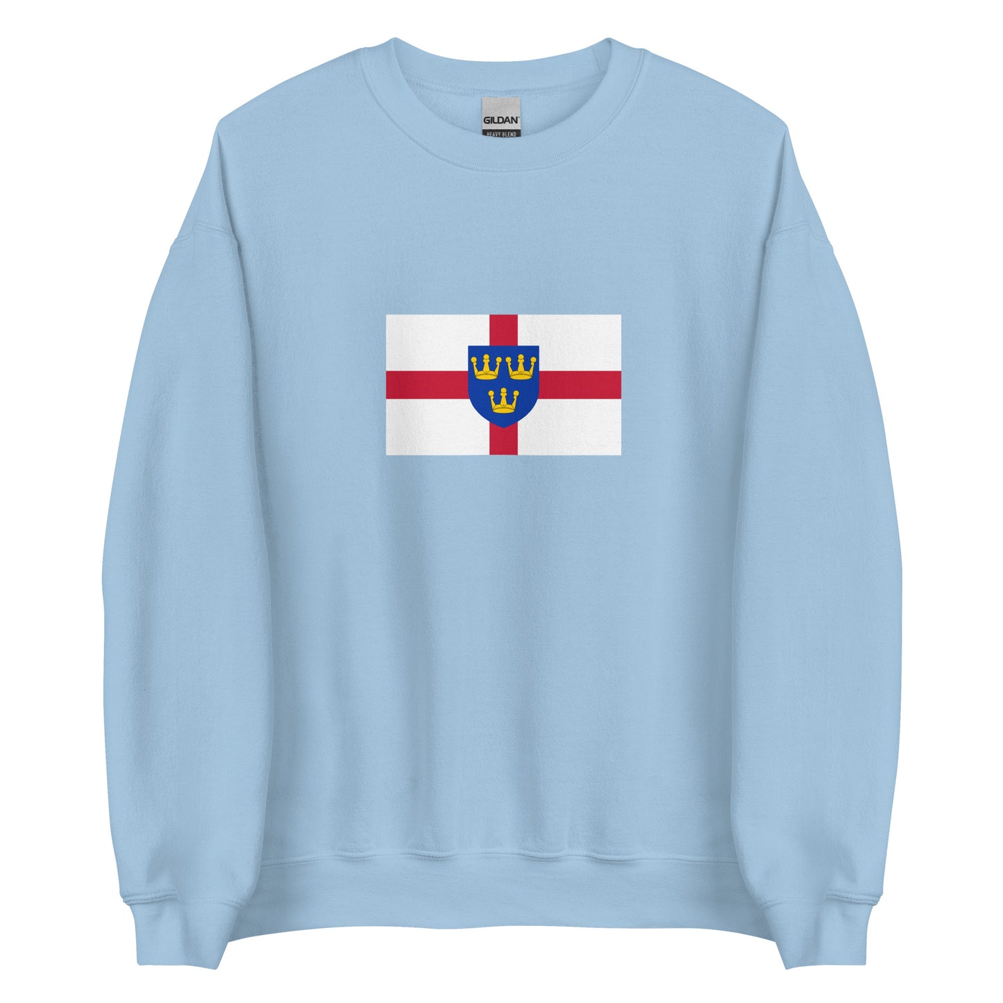 UK - Kingdom of East Anglia (650-918) | Historical British Flag Interactive Sweatshirt