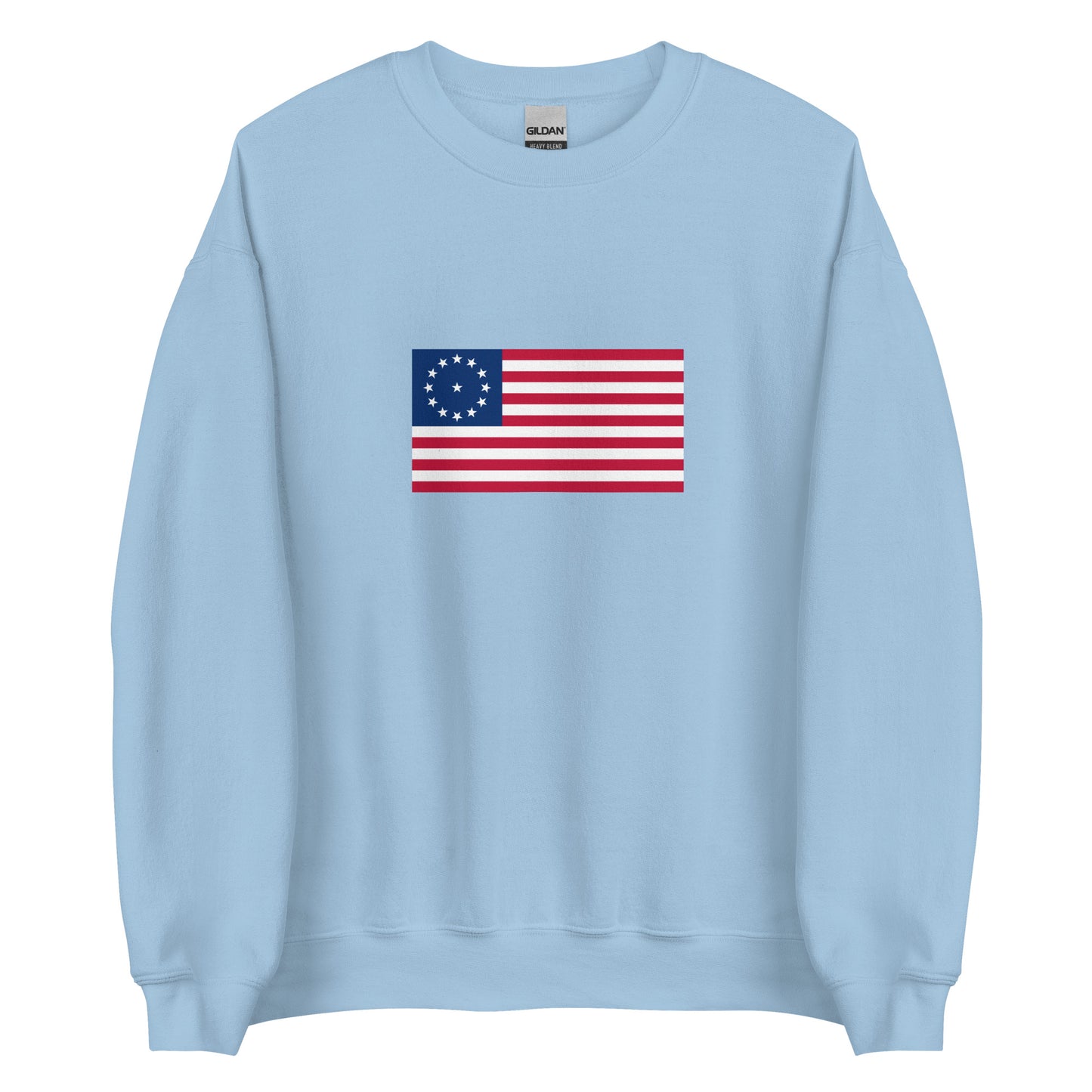 USA - 13 Stars & Stripes Cowpens Flag (1781) | Historical American Flag Interactive Sweatshirt