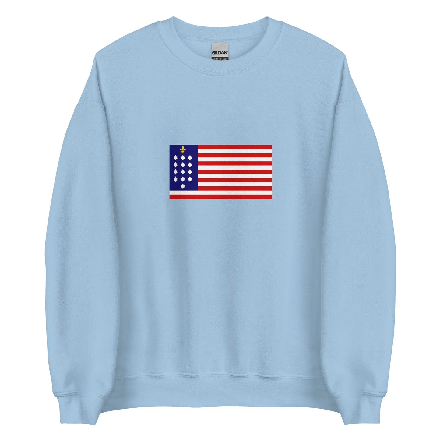 USA - Franco-American Alliance (1781) | Historical American Flag Interactive Sweatshirt