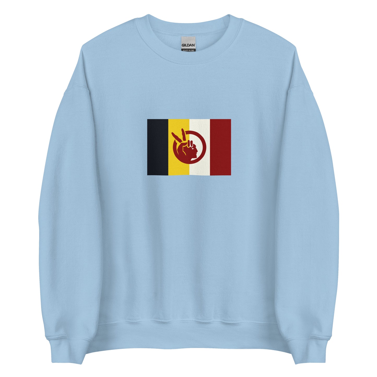 USA - Native Americans | Indigenous American Flag Interactive Sweatshirt