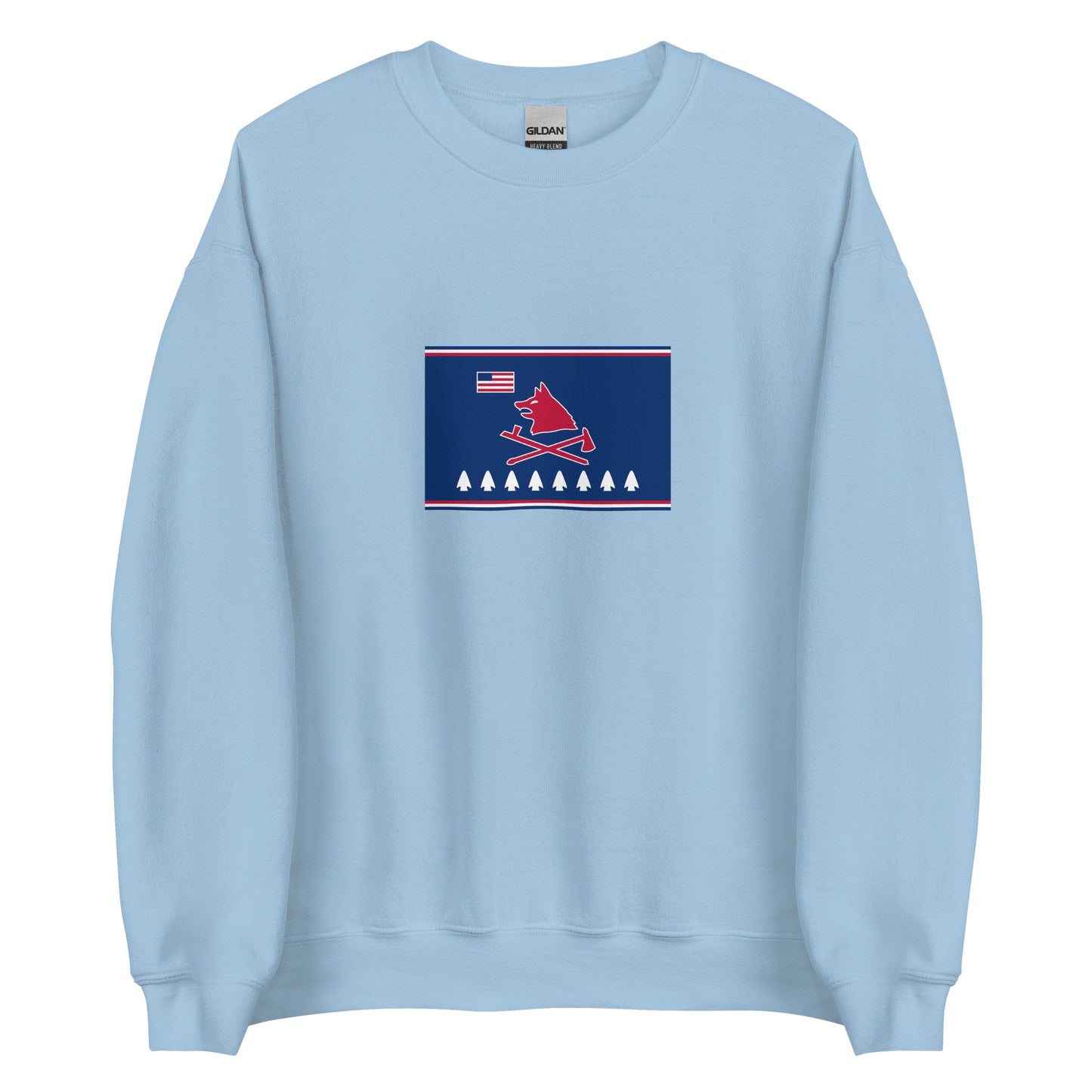 USA - Pawnee People | Native American Flag Interactive Sweatshirt