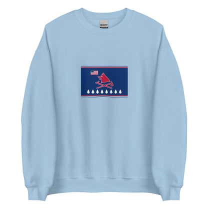 USA - Pawnee People | Native American Flag Interactive Sweatshirt