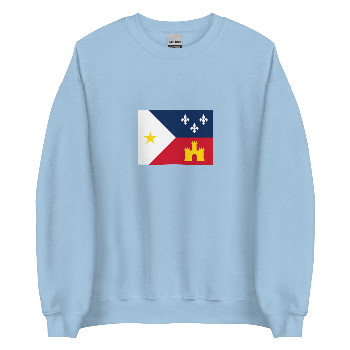 USA - Cajuns | Ethnic American Flag Interactive Sweatshirt