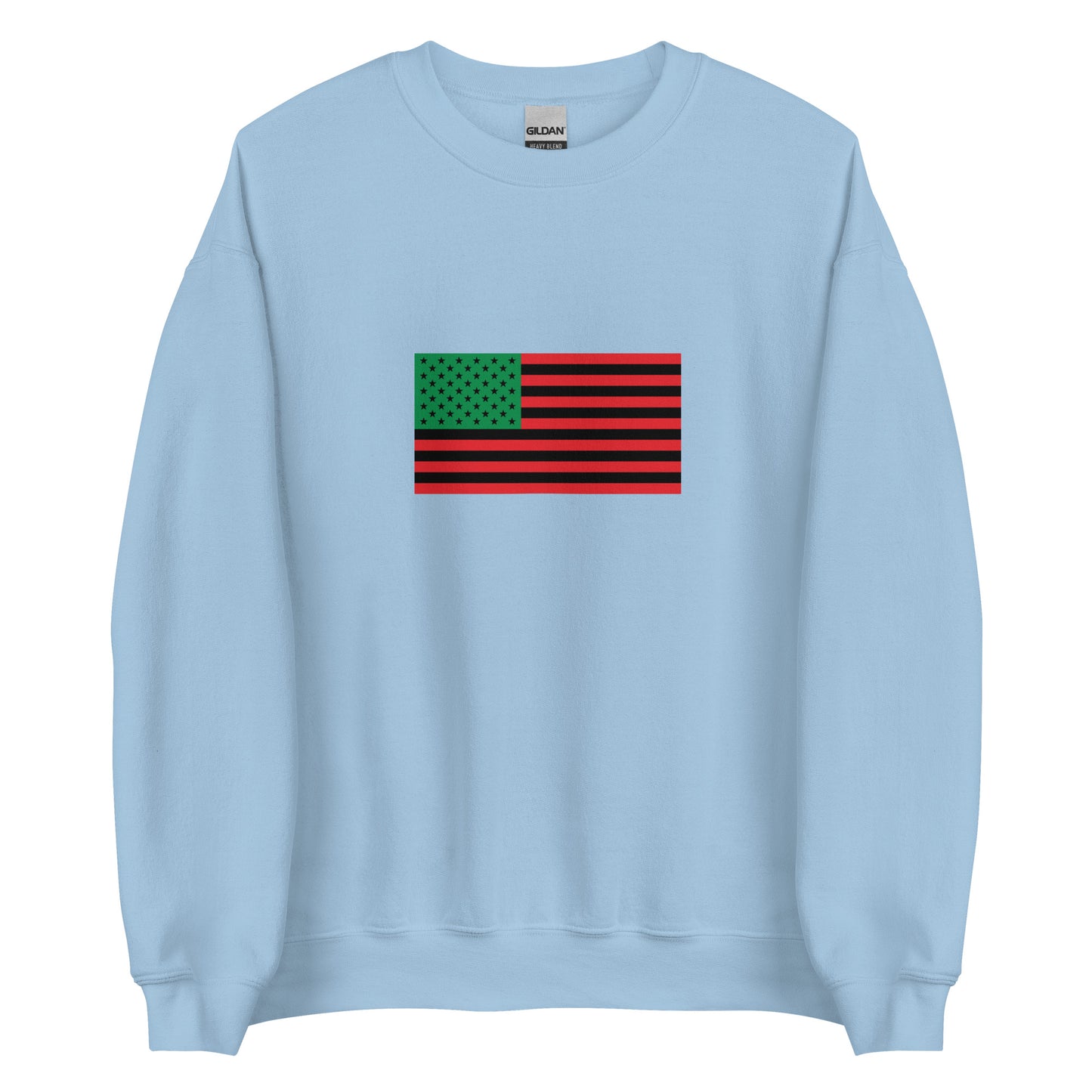 USA - African Americans | Ethnic American Flag Interactive Sweatshirt